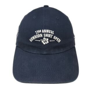 BIG Baseball Cap Blue One Size Hawaiian Shirt Open Smuttynose Brewing Pub Hat